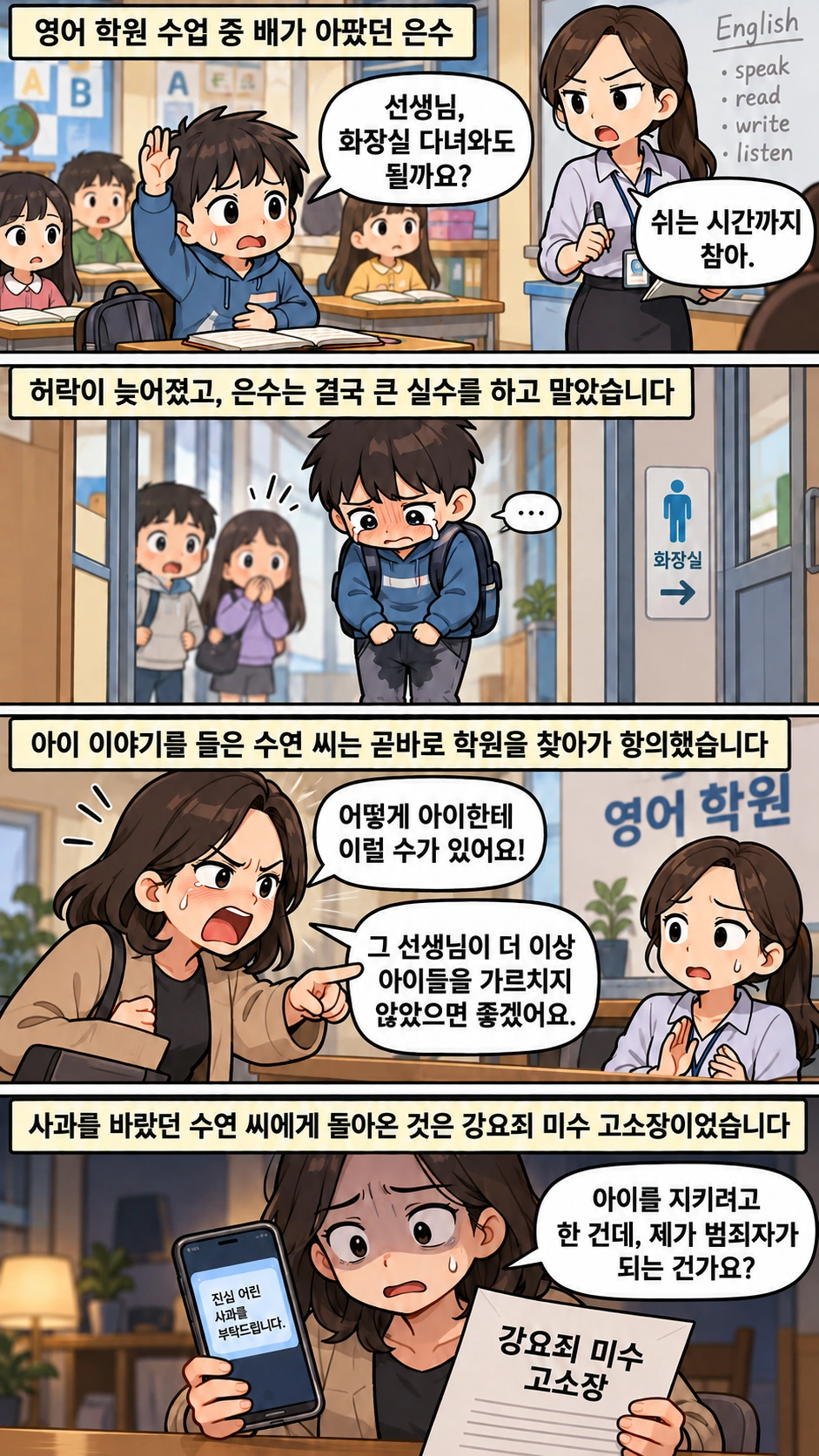 강요죄 미수로 고소 당한 의뢰인의 사연