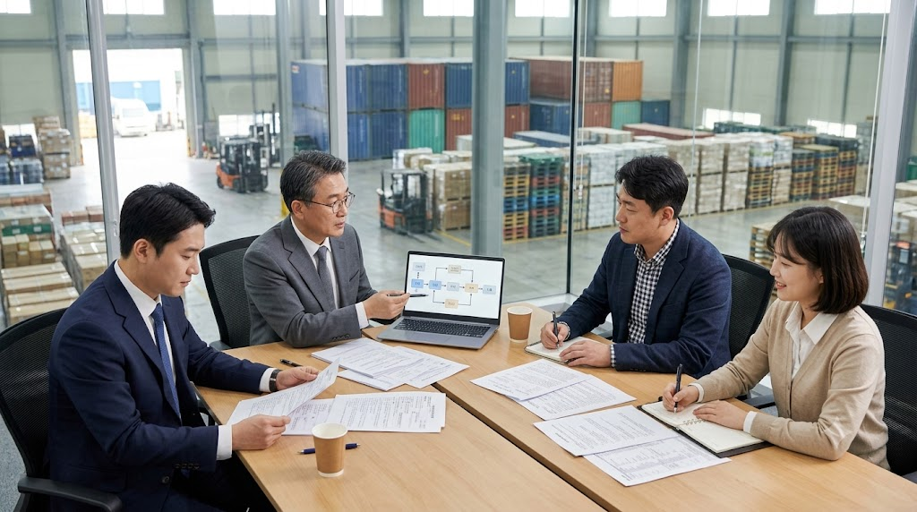 관세환급의 개념과 환급을 받을 수 있는 주요 요건을 설명하는 이미지