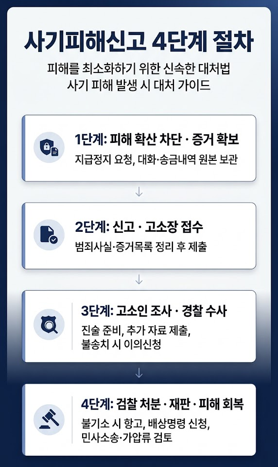 사기피해신고 절차와 준비사항 안내