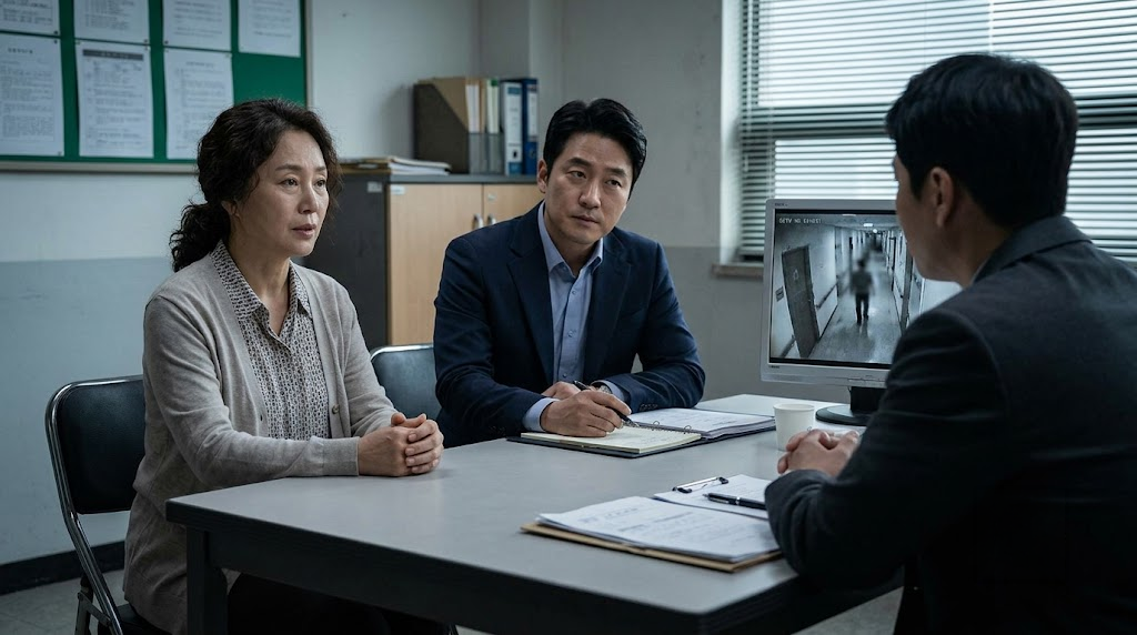 1. 노인학대처벌 사건에서 수사 단계의 핵심 쟁점과 대응 방법을 설명하는 이미지