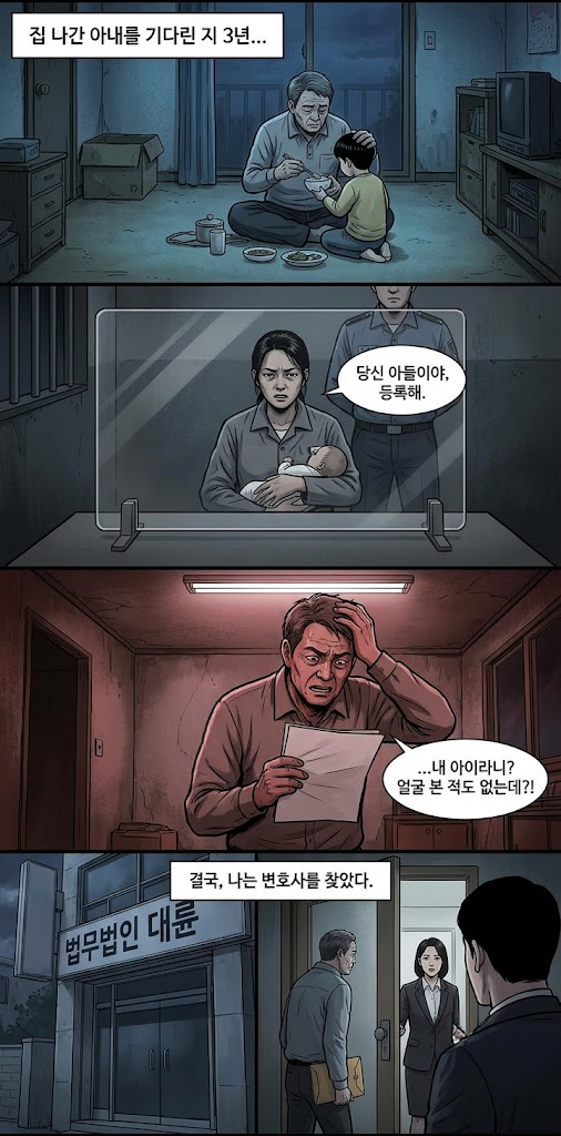 친생부인의소의 의미와 제기할 수 있는 경우를 설명하는 이미지