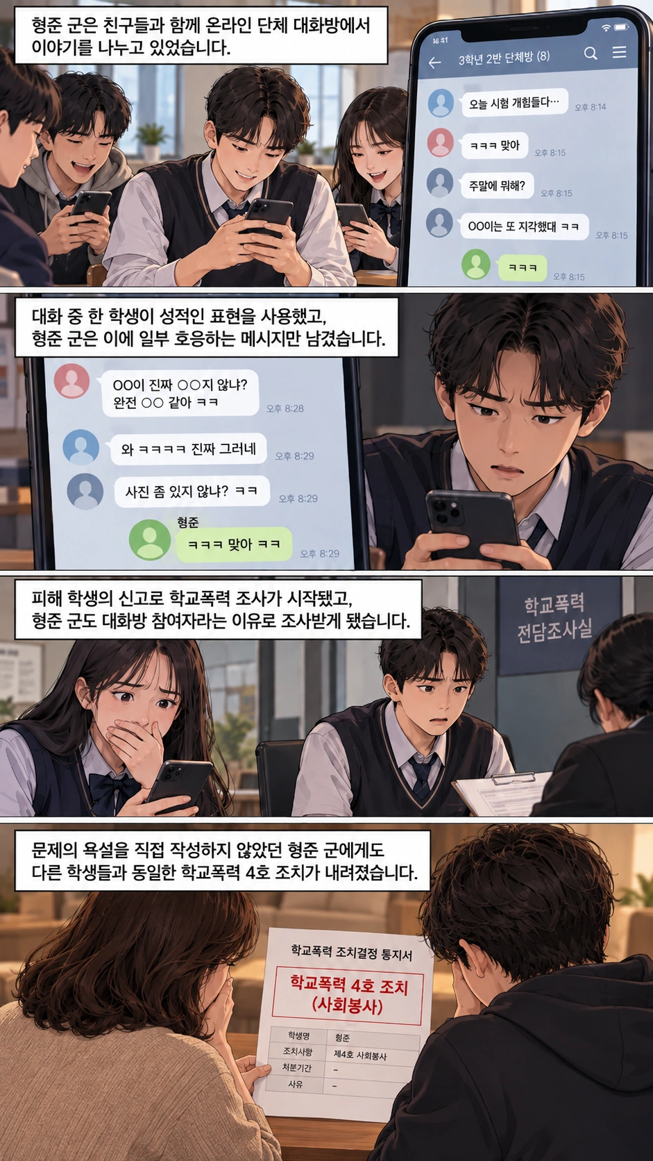 속초학교폭력전문변호사를 찾은 의뢰인의 사연