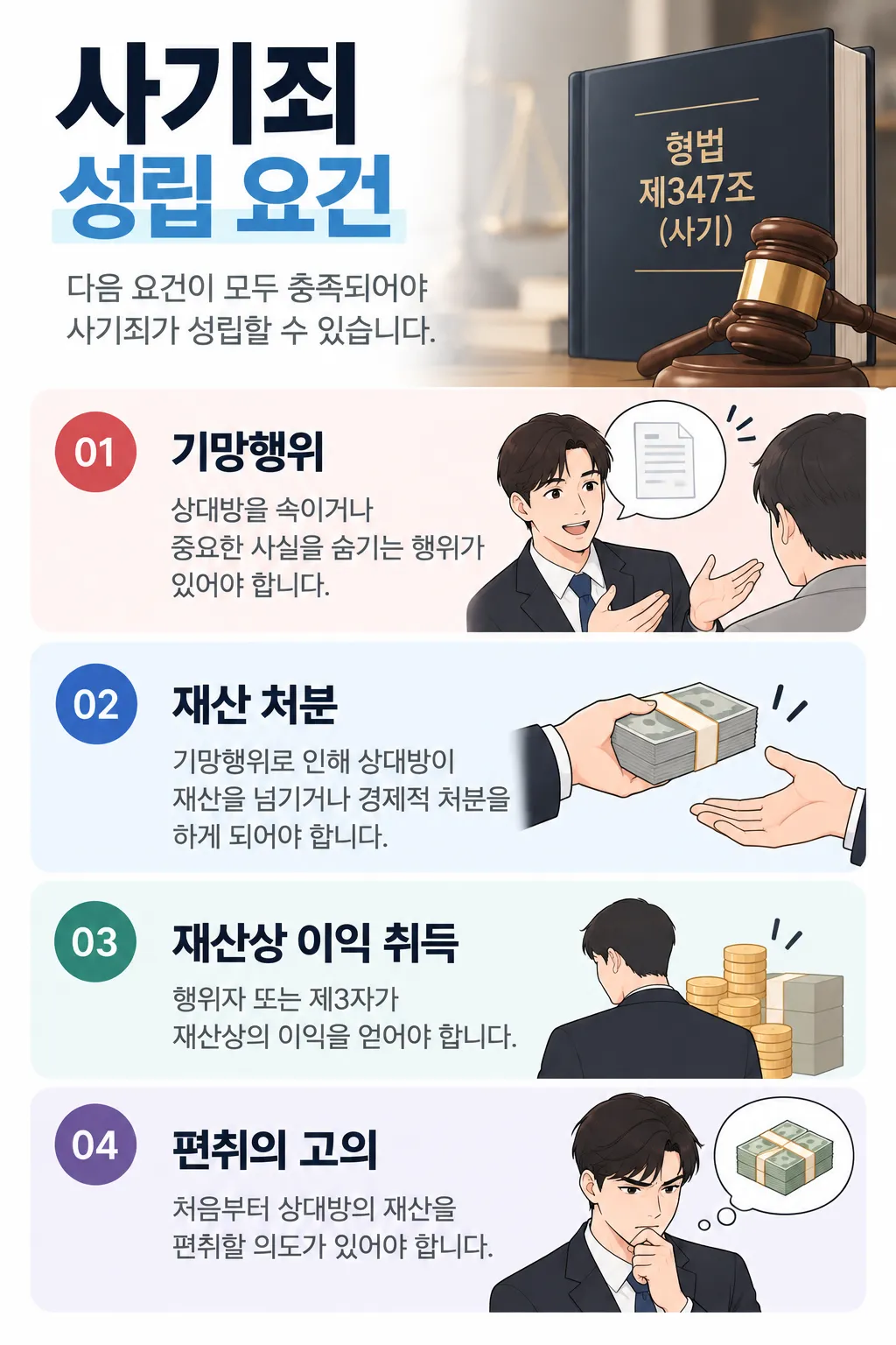 사기죄 성립 요건