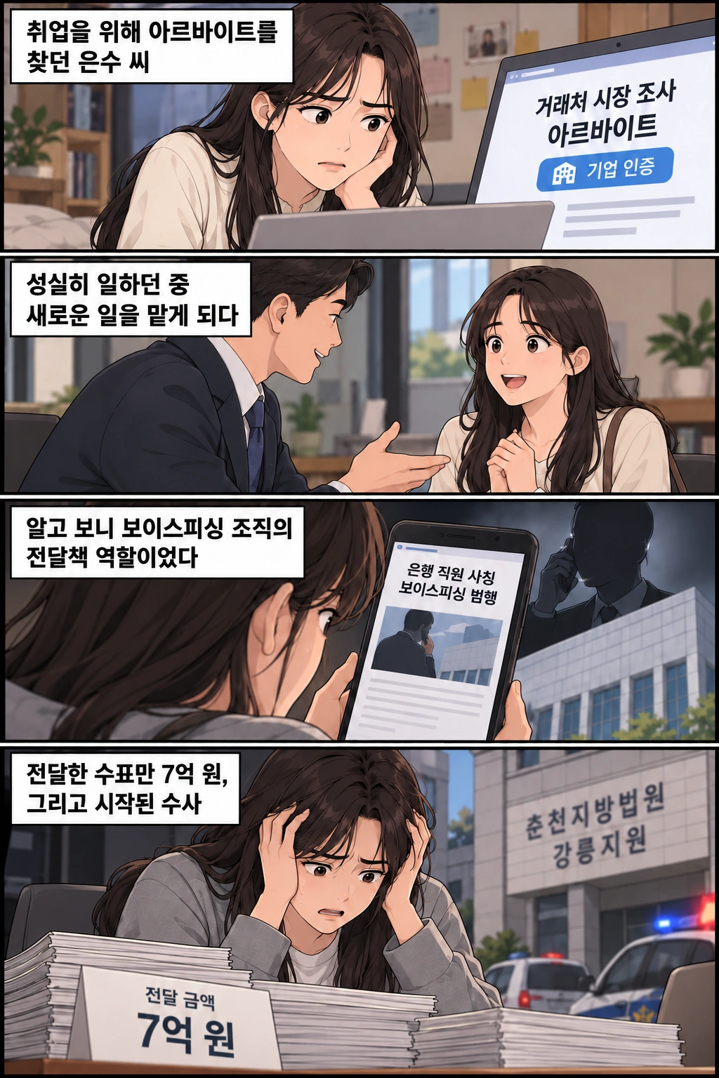 삼척보이스피싱전문변호사의 업무 사례