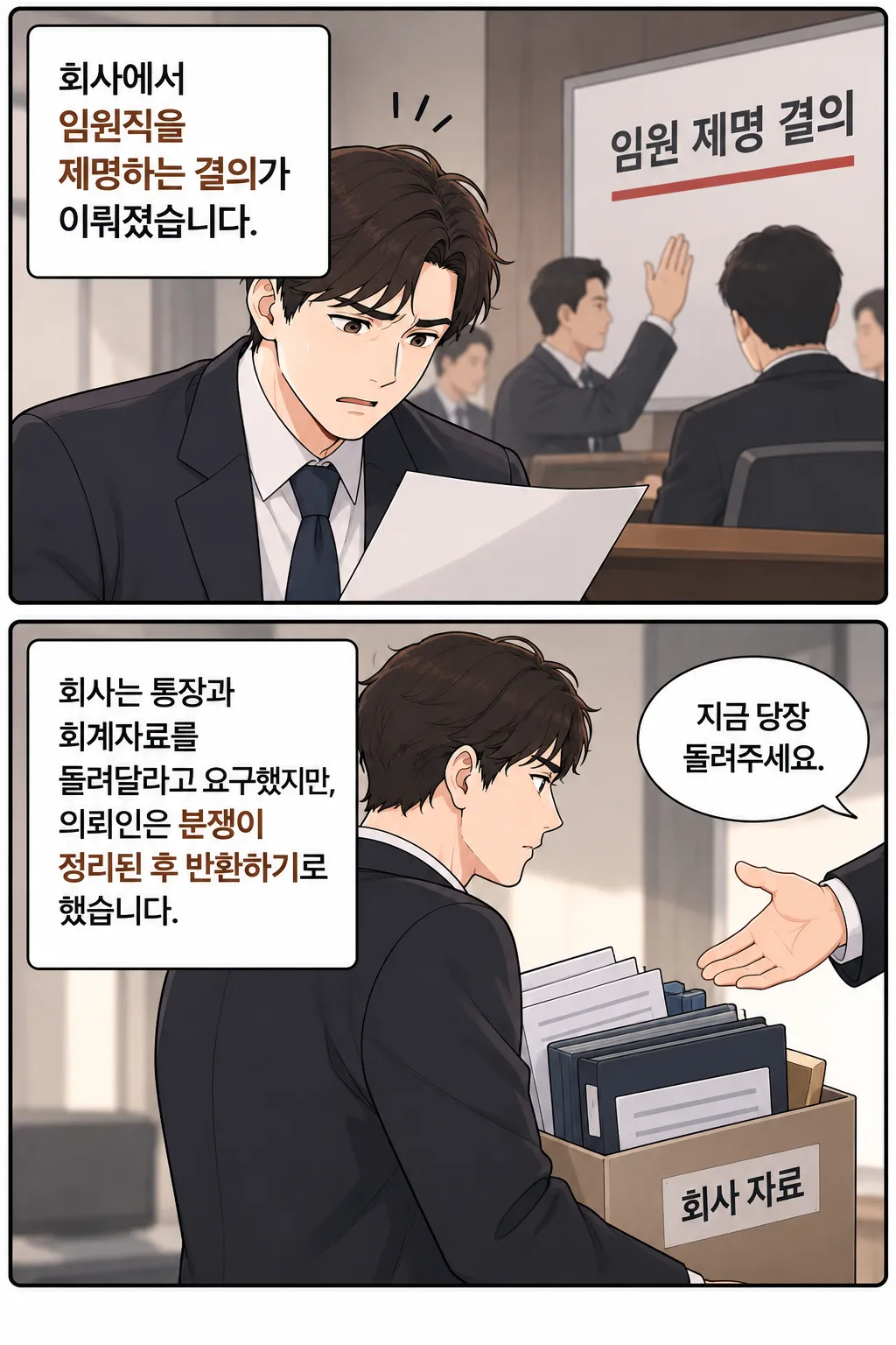 업무상횡령죄 혐의 고소당한 의뢰인 사연