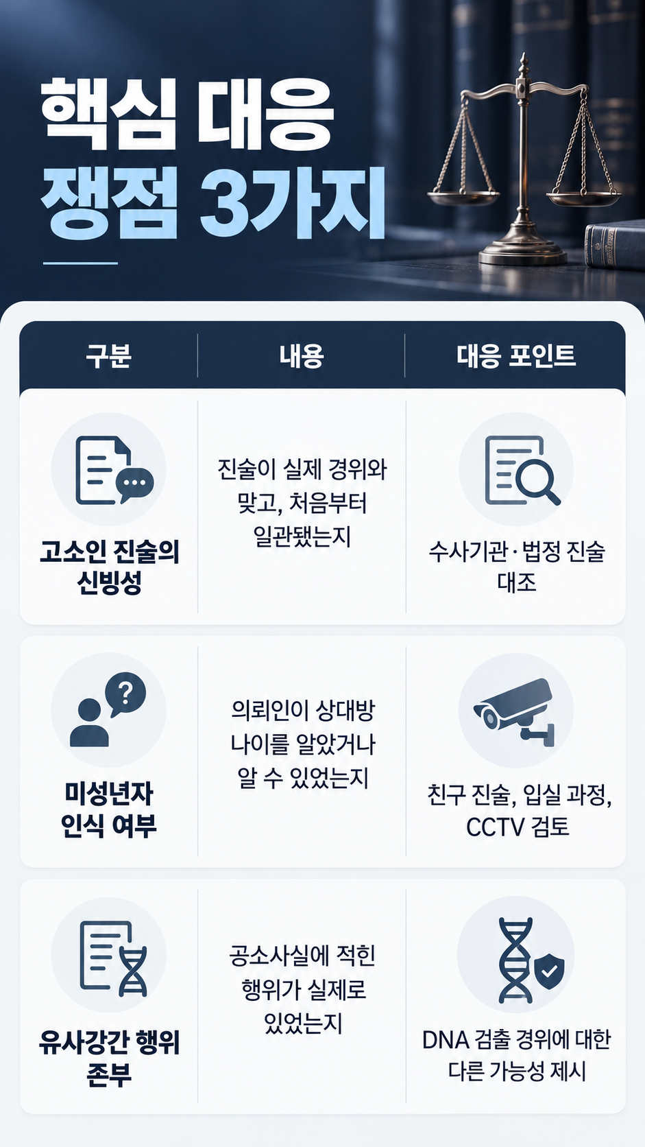 속초성범죄전문변호사의 핵심 조력 사항 3가지