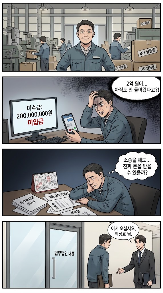 물품대금 소송에서 납품 사실과 대금채권의 존재를 입증하는 이미지