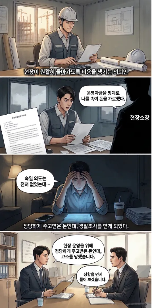 경찰조사 사기혐의 의뢰인 기망행위 없음 입증 불송치 사례