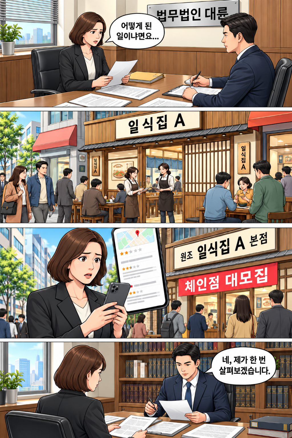프랜차이즈전문변호사를 찾은 의뢰인 사례 경위