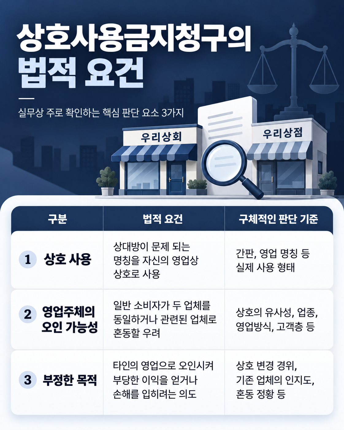 프랜차이즈전문변호사 사례 속 상호사용금지청구 전략