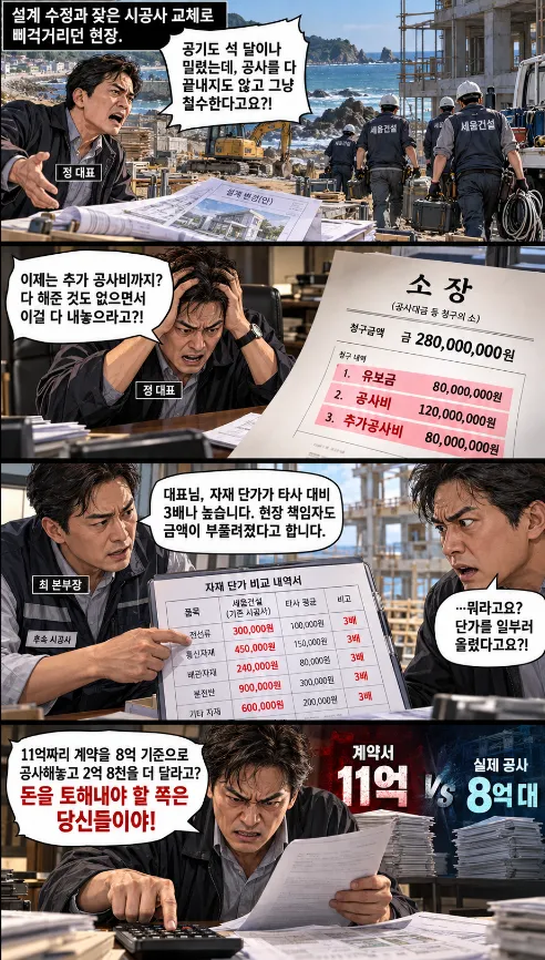 공사대금소송변호사가 확인한 공사대금청구소송의 경위