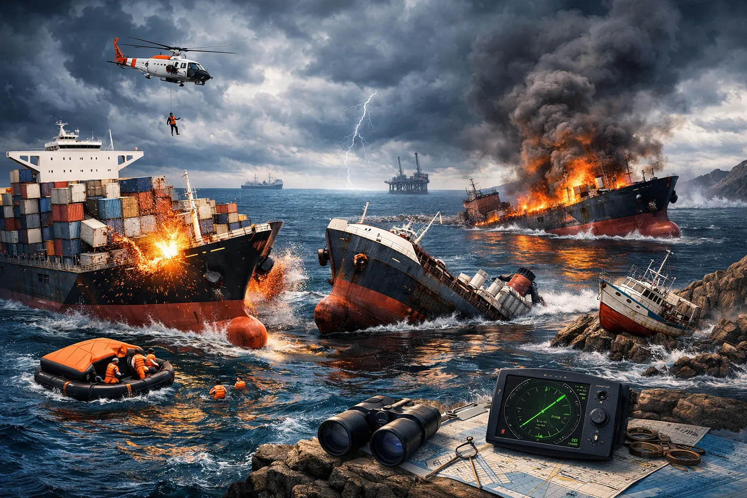 해상사고 | 개념과 주요 유형