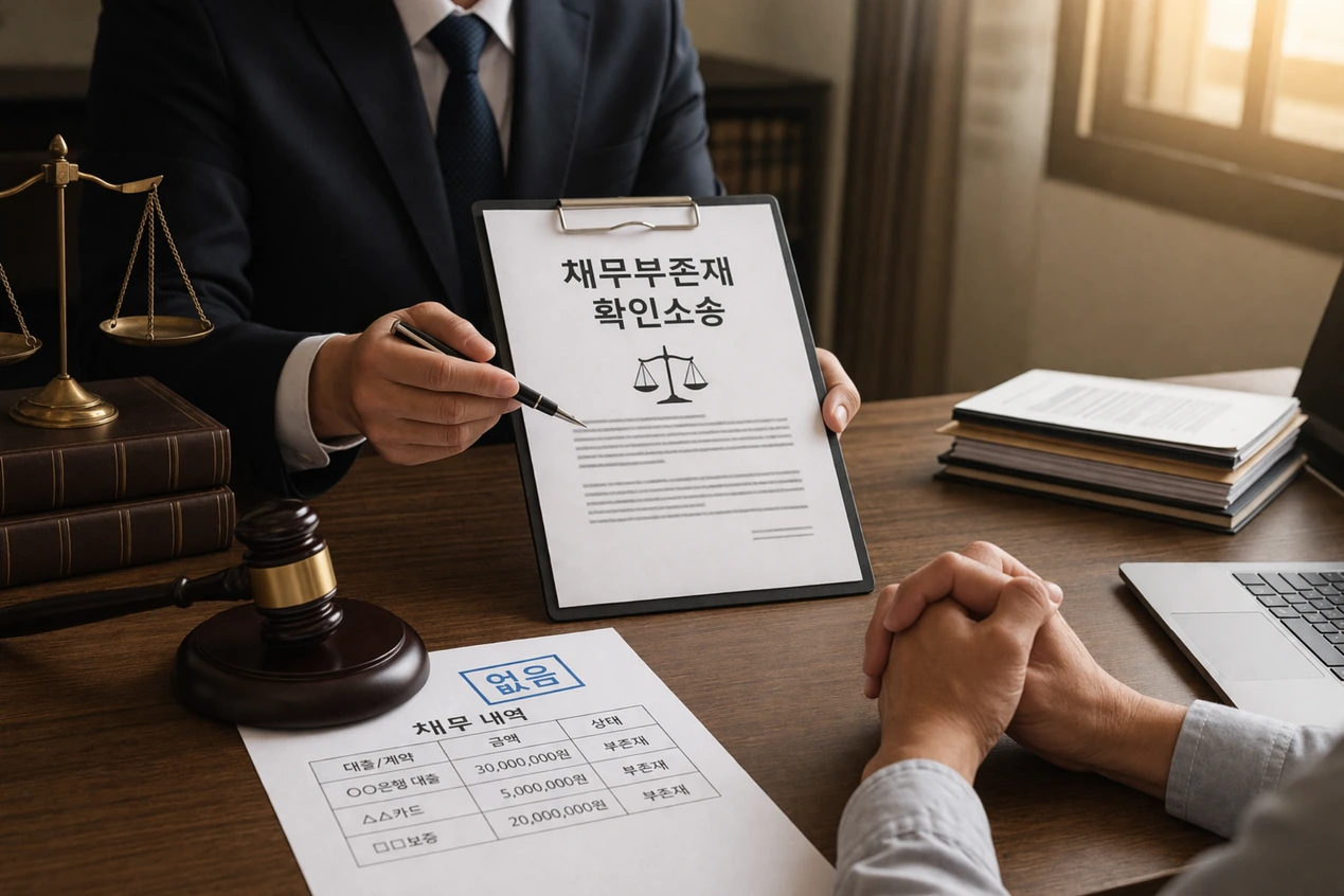 법무법인 대륜 채무부존재소송의 절차와 개념