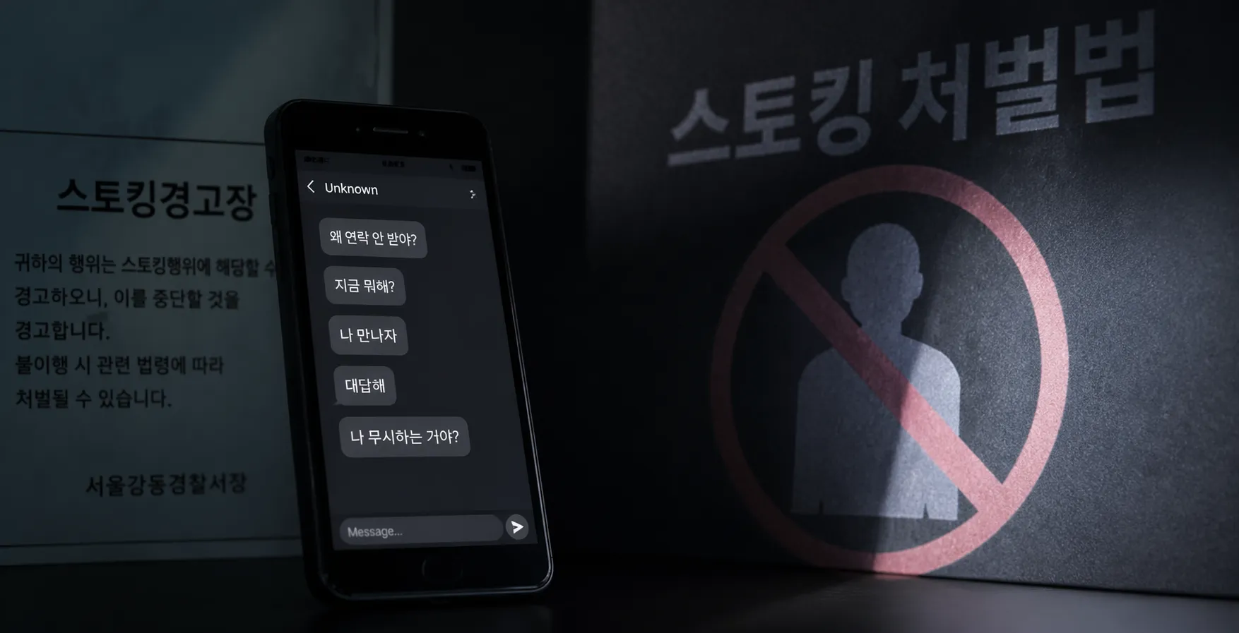 남양주법률사무소 스토킹처벌법 혐의 불송치 사례 