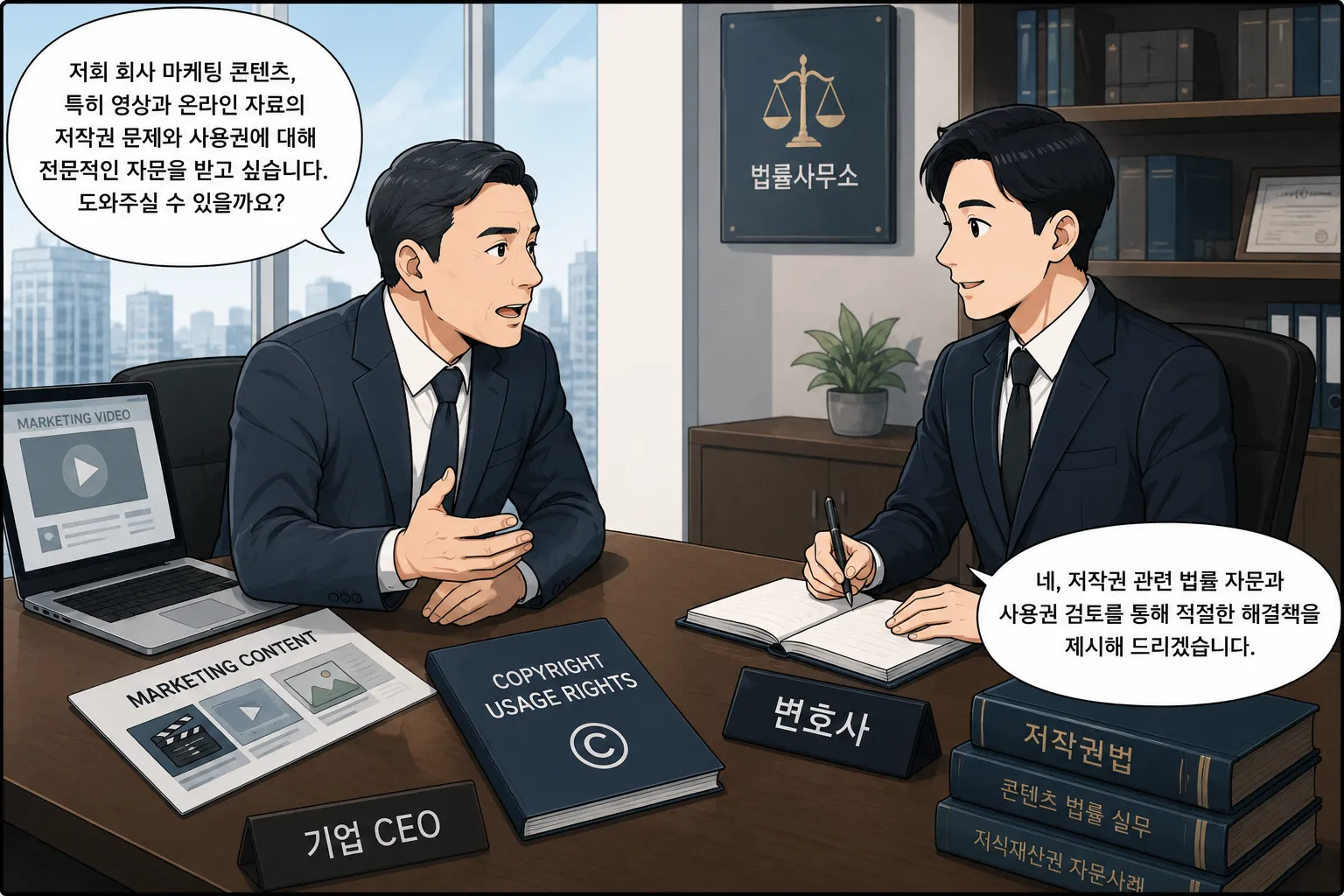 지식재산권변호사 저작권 법률자문 법무법인 대륜 실제 사례