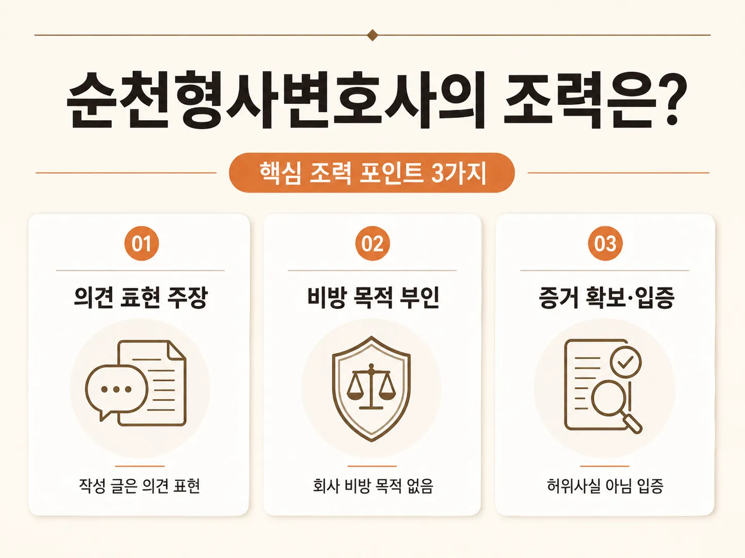 순천형사변호사 명예훼손죄 고소장 의뢰인 순천변호사사무실
