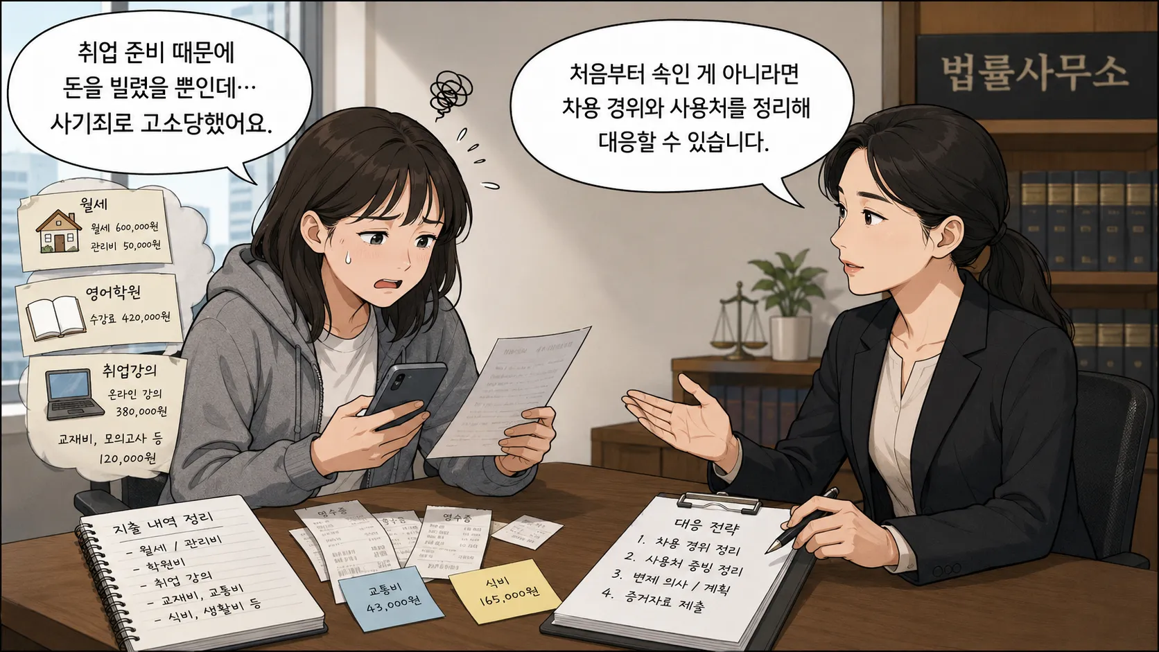 사기죄성립조건에 따른 처벌 수준과 형법 제347조 적용 기준