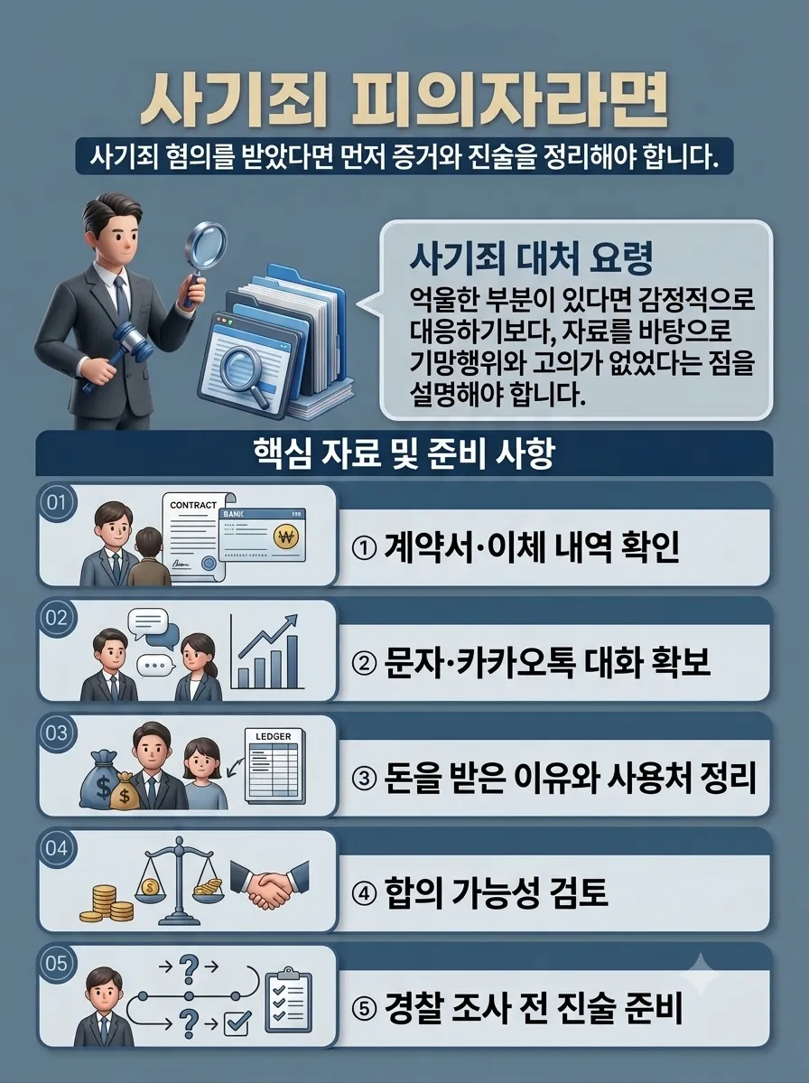 사기죄성립조건 인정 여부에 따른 합의, 감형요소, 손해배상 대응 방법