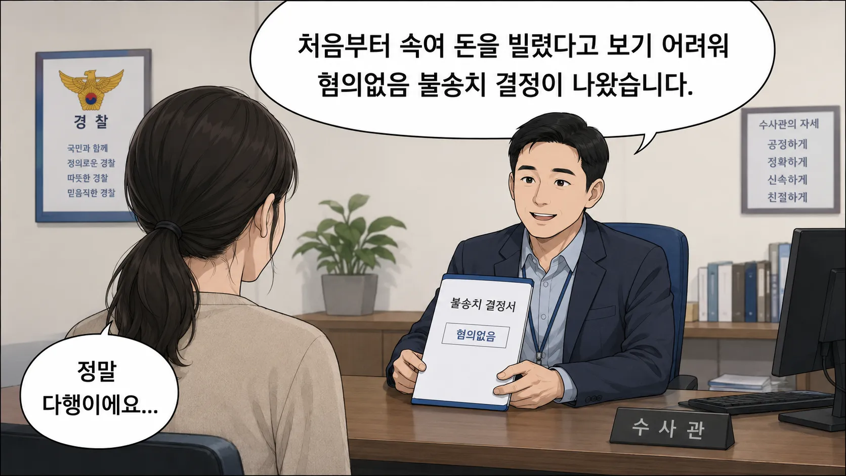 사기죄성립조건이 문제 되는 사건의 경찰조사 대응방법과 증거 정리