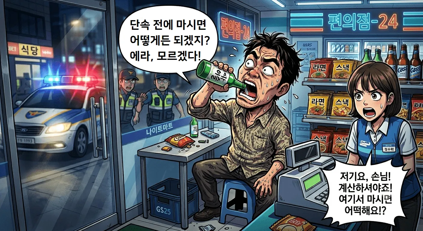 음주운전소송 피하기 위한 술타기 금지법 제정