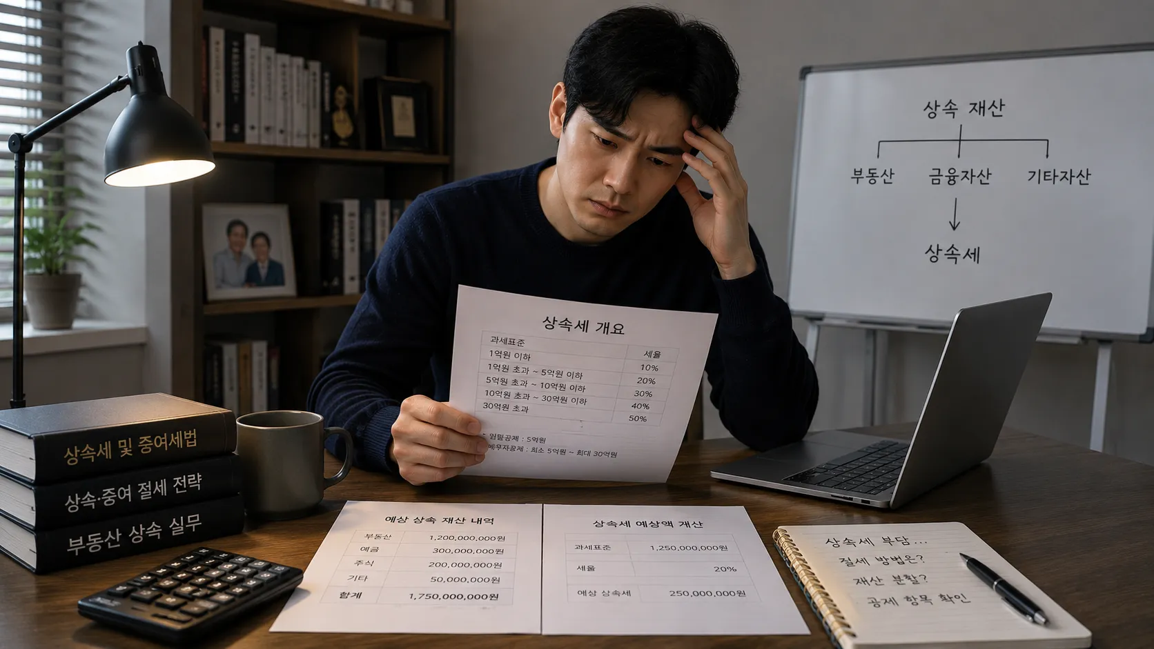 자녀상속세 계산 방법과 기본공제 적용 기준 정리