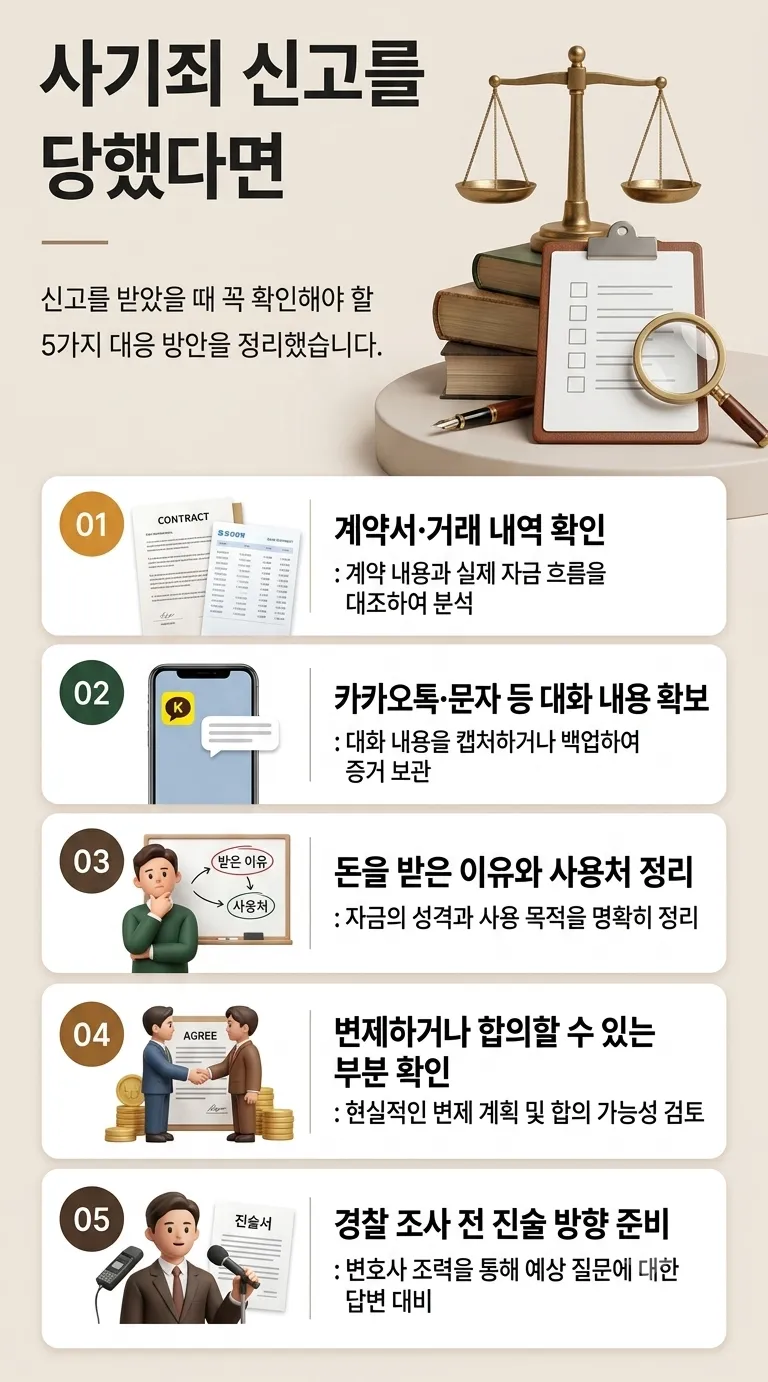 사기죄성립조건 인정 여부에 따른 처벌 수준과 합의·피해변제 감형요소 정리