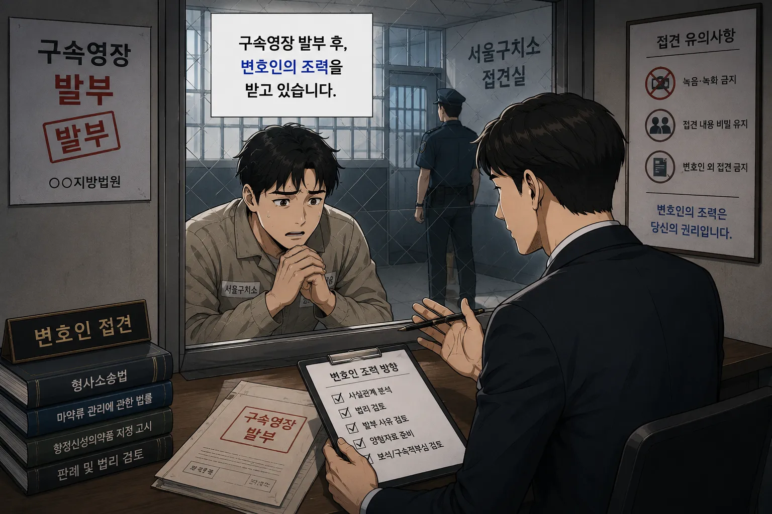 구속영장청구 이후 구속영장실질심사 진행 과정