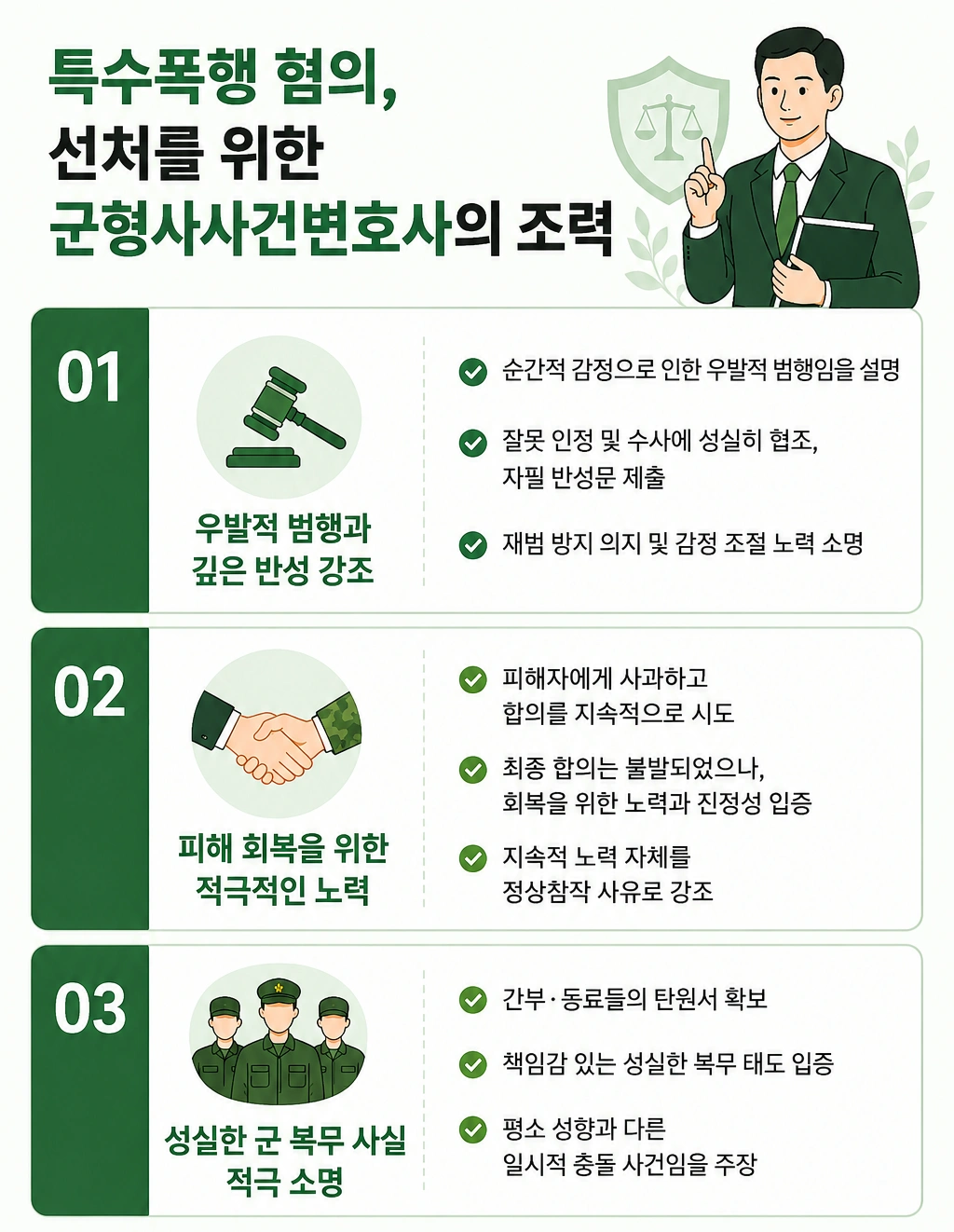 형사고소장 검토한 군형사사건변호사의 조력