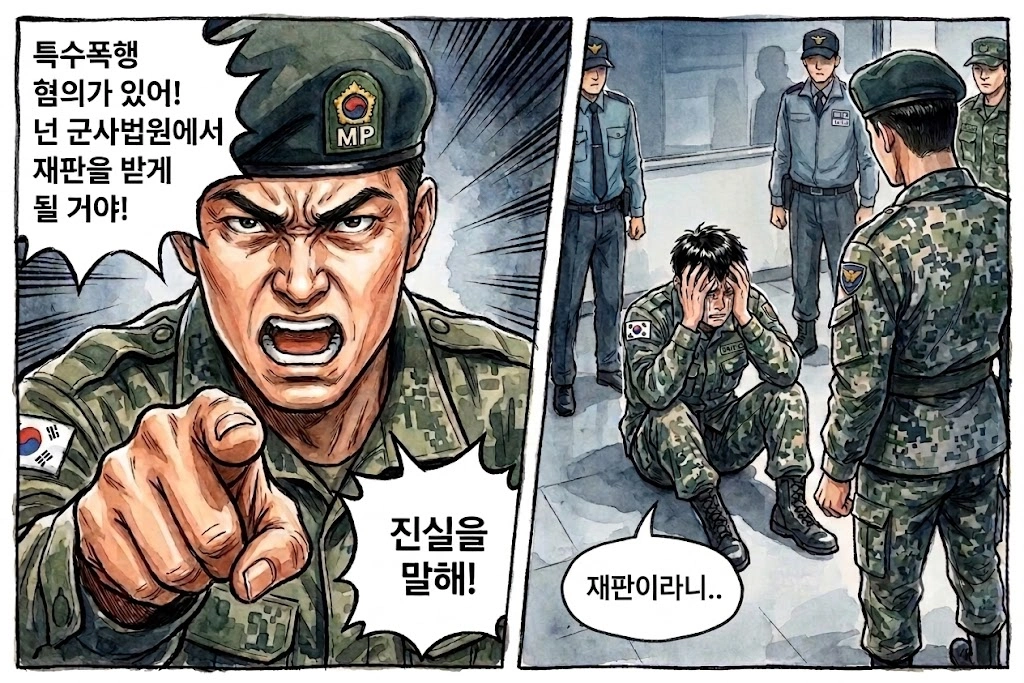 형사고소장을 받게 된 의뢰인의 특수폭행혐의