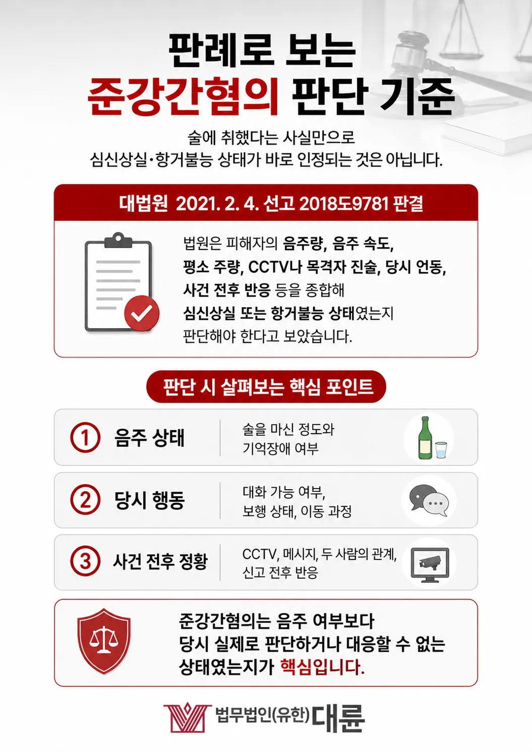 준강간혐의 경찰조사 전 CCTV·메시지·이동경로 증거 정리 방법