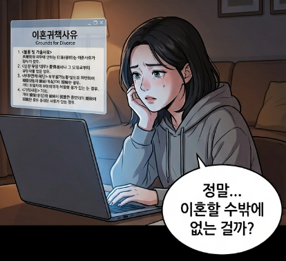 이혼귀책사유와 민법상 이혼원인
