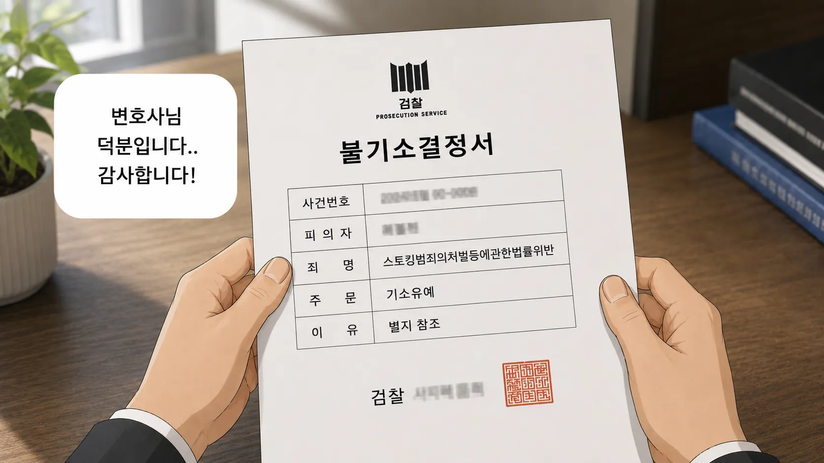 스토킹처벌법 위반 사건에서 피해자의 처벌불원서와 합의가 중요한 이유