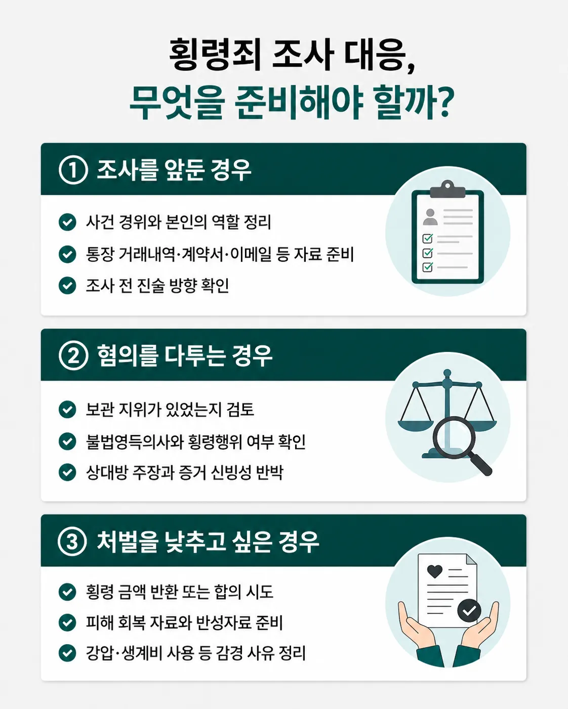 의정부법률상담에서 횡령·사기 혐의의 처벌 수위와 초범 감형 요소, 집행유예 가능성 설명
