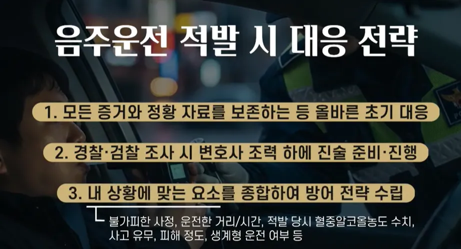 음주운전2회벌금으로 감형을 받기 위한 전략