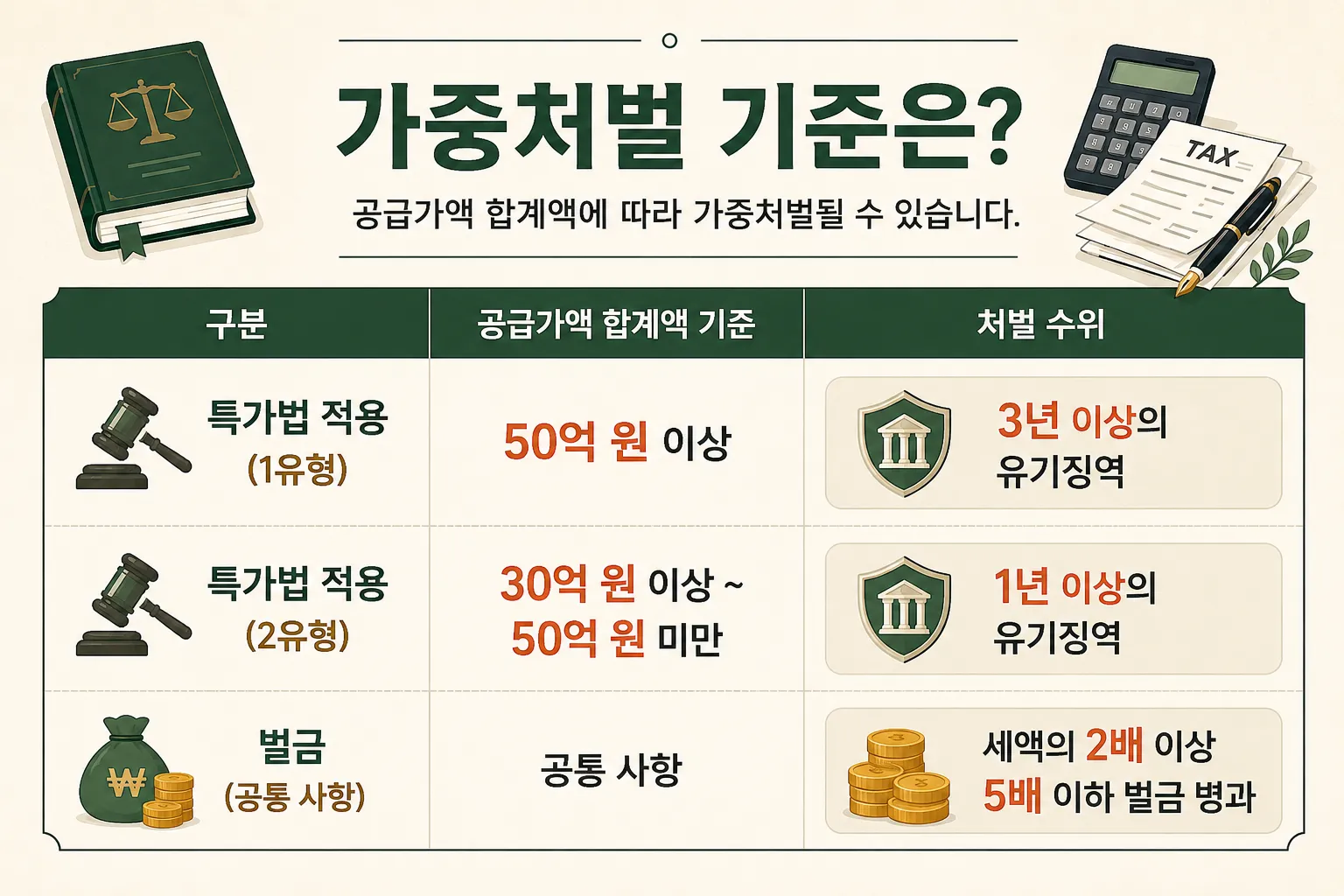 허위세금계산서발행 사건에서 고의성 판단 기준 살펴보기