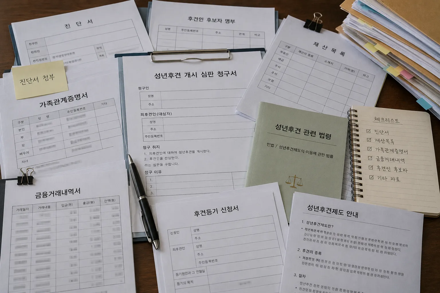 성년후견개시 신청 대상과 절차를 한눈에 알아보기