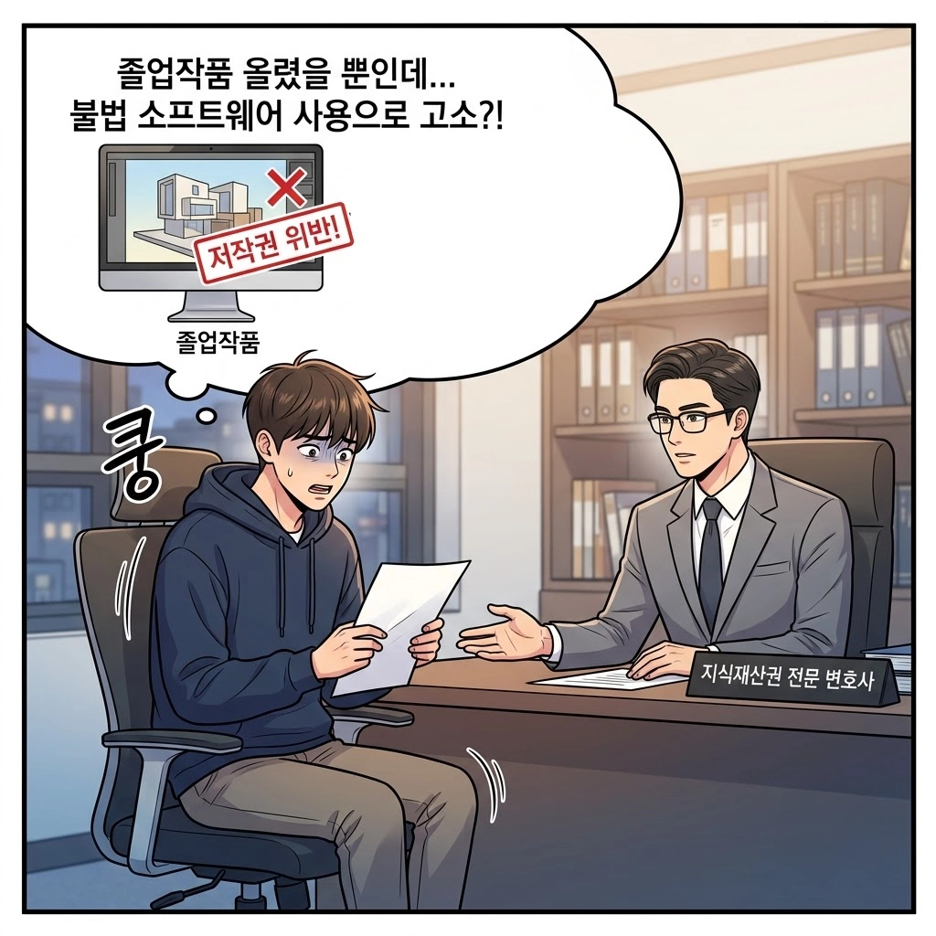 소프트웨어저작권의 보호 대상과 침해 사례를 설명합니다.