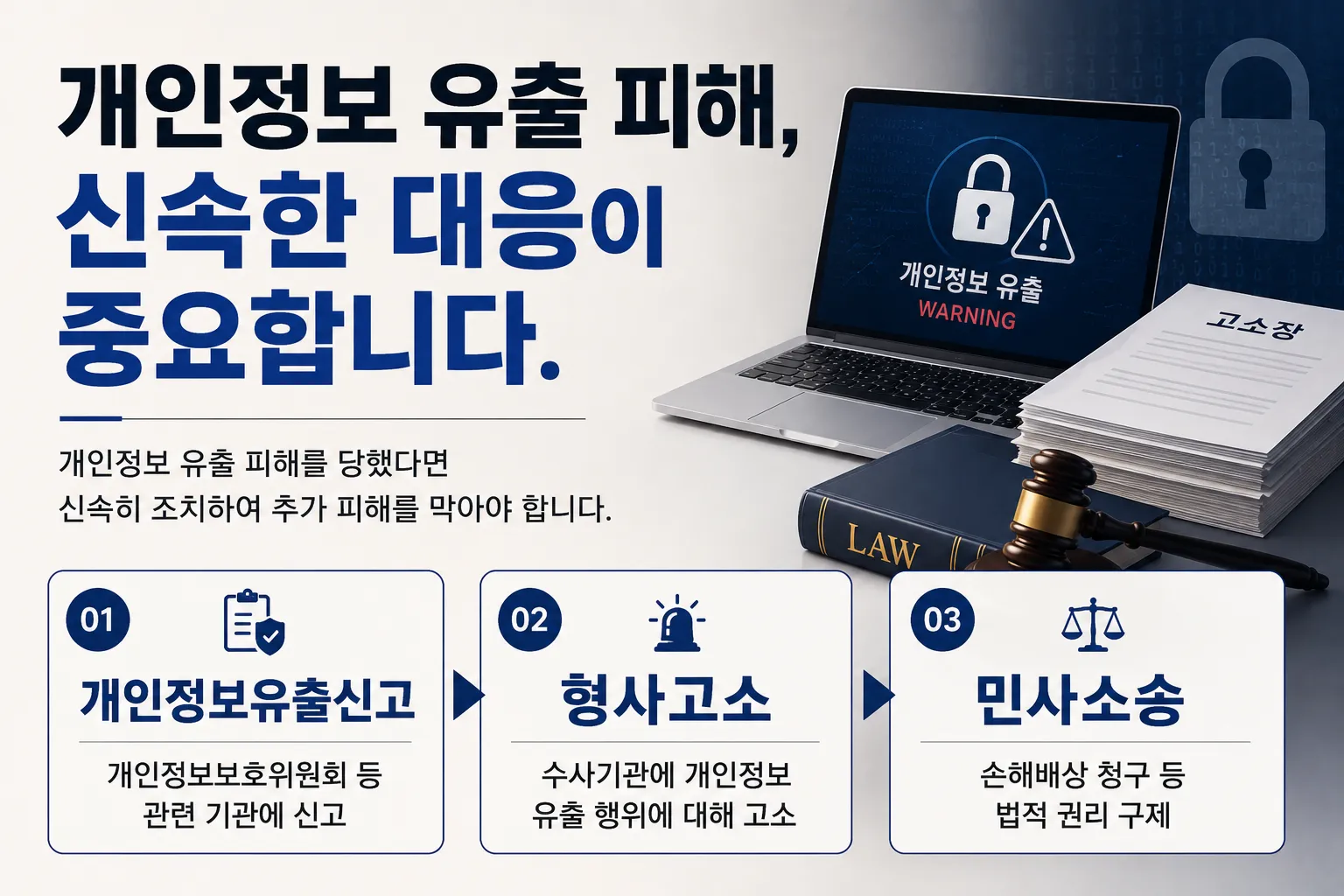 개인정보유출고소 절차 법률정보로 확인하기