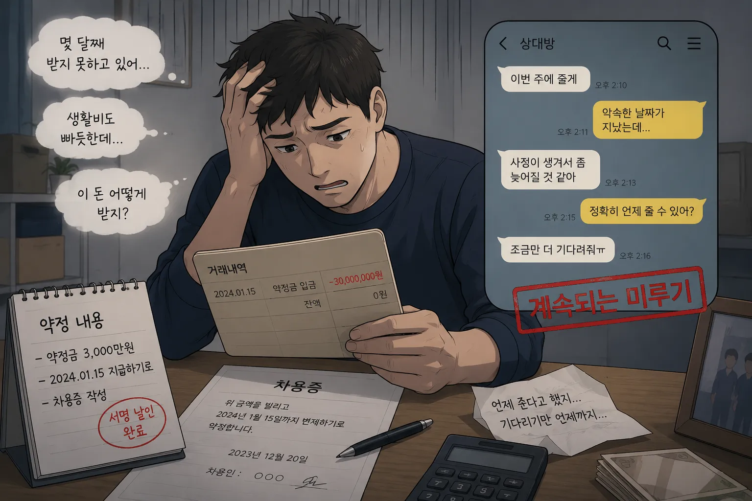 약정금소송 청구에 어려움을 겪고 있다면 확인해야 할 요소