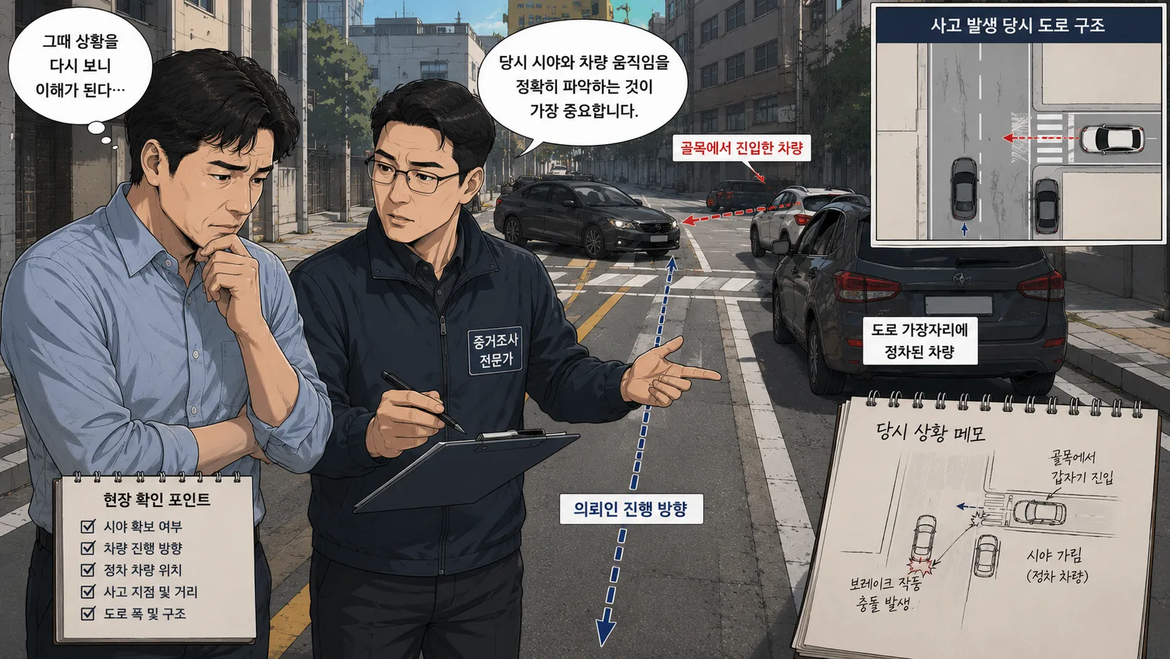 교통사고 조사 시 블랙박스와 CCTV 분석이 중요한 이유