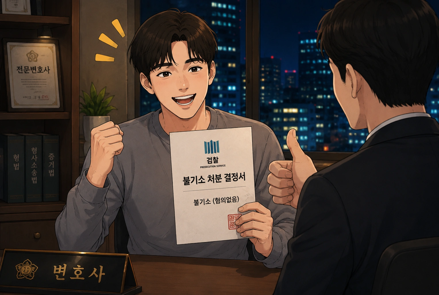 성범죄법률상담 후 결과, 증거불충분 혐의없음 불기소