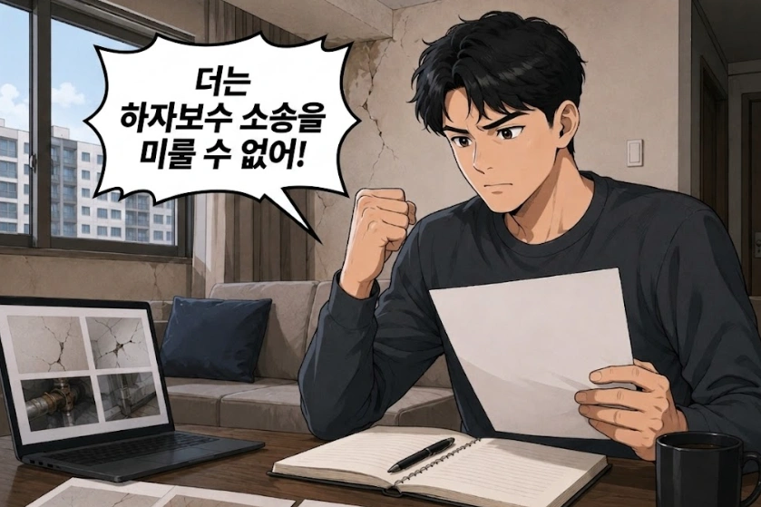 아파트하자보수소송, 전유부분과 공용부분에 따른 기산점 차이