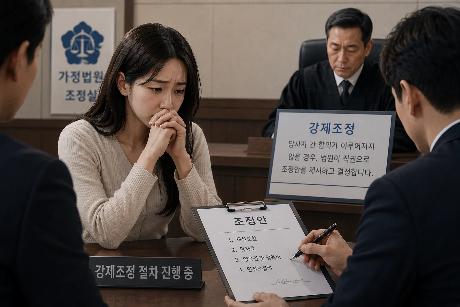강제조정 수락 여부를 결정할 때 확인해야 할 사항