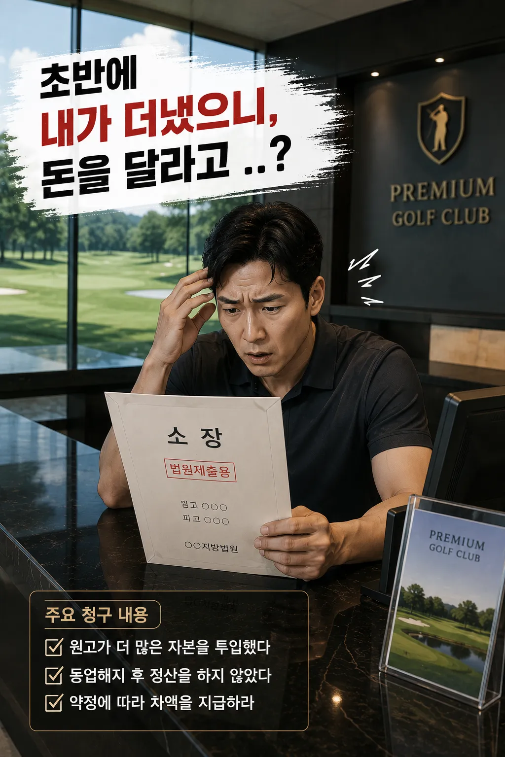 안양민사전문변호사 통해 약정금청구 소송 기각 하여 승소