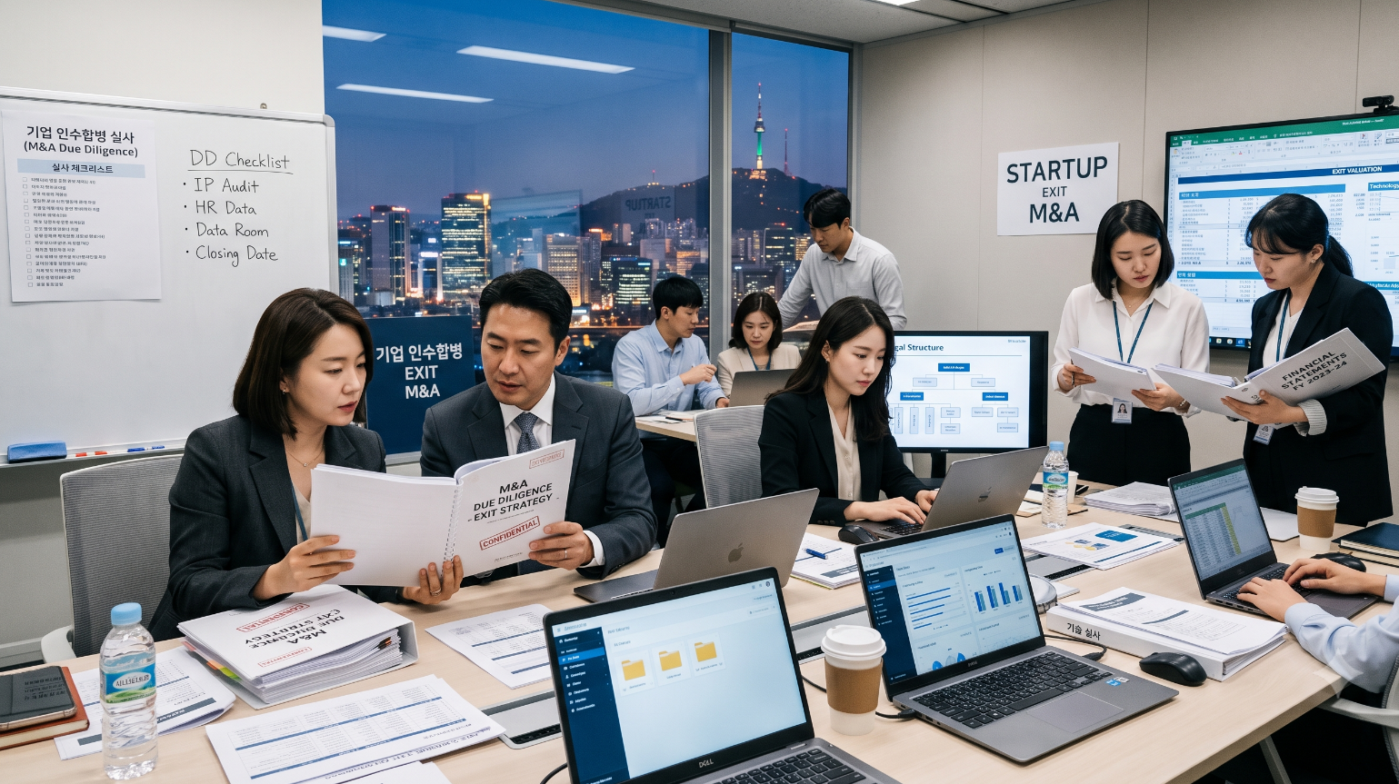 스타트업 엑시트 법률자문 | M&A 최종 계약서 협상과 독소조항 대응