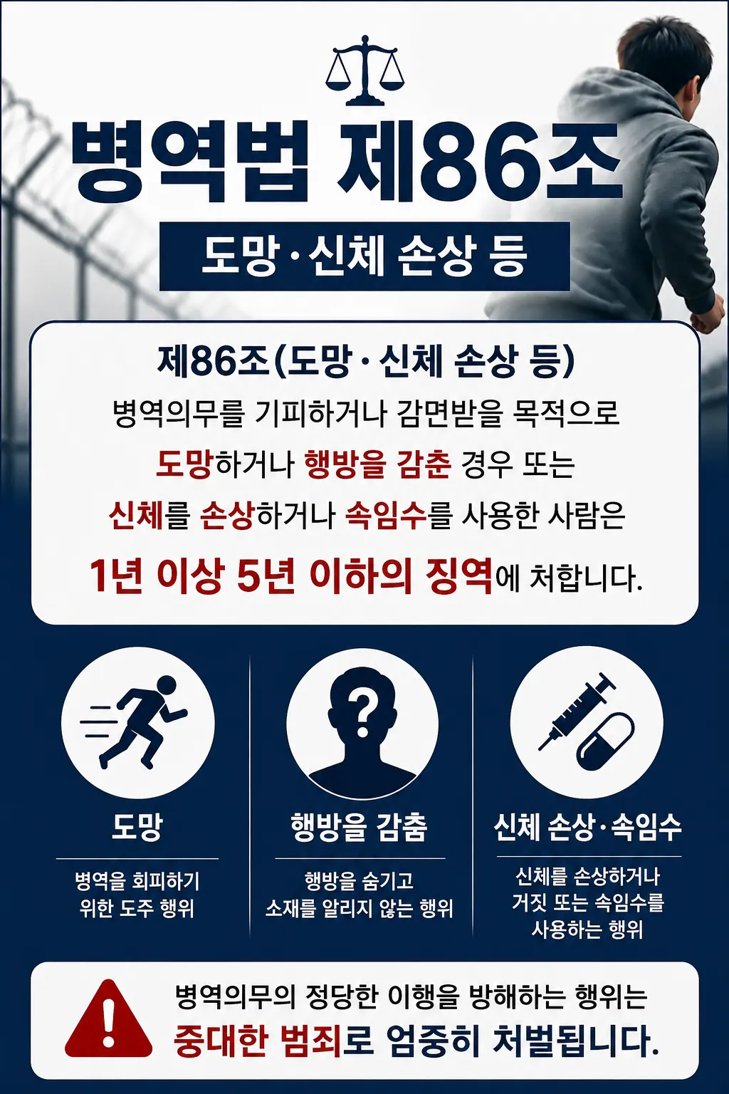 부산변호사추천 통해 병역법 위반 처벌 방어한 사례