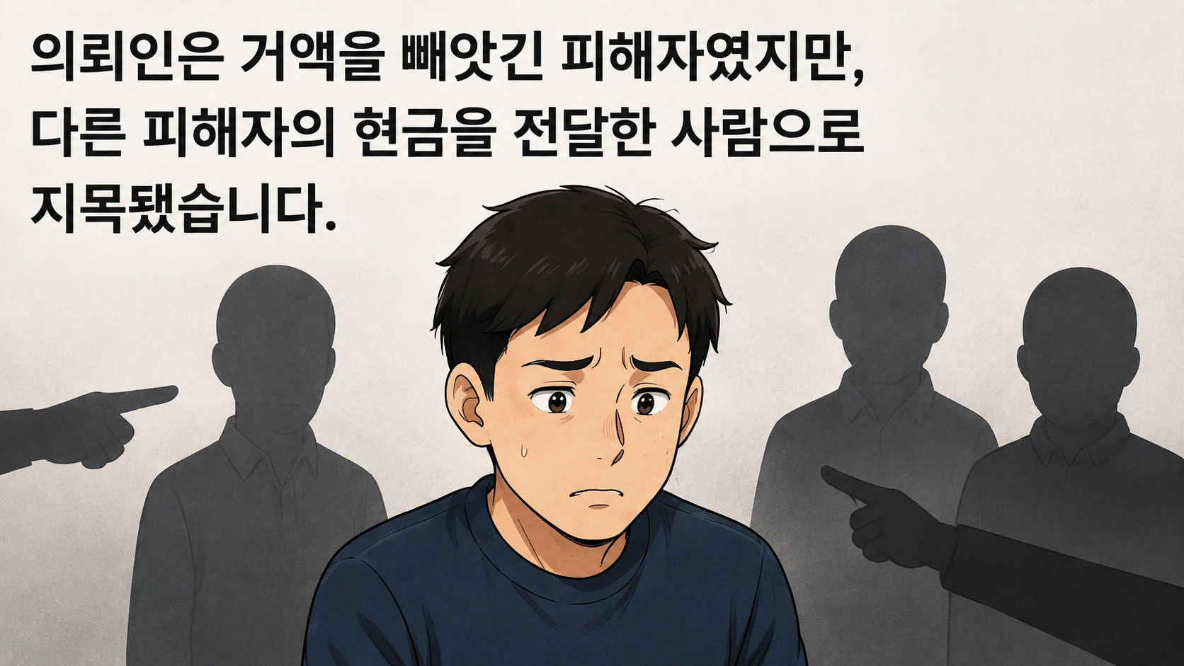 부천보이스피싱변호사와 상담한 의뢰인, 현금 전달책으로 지목되다