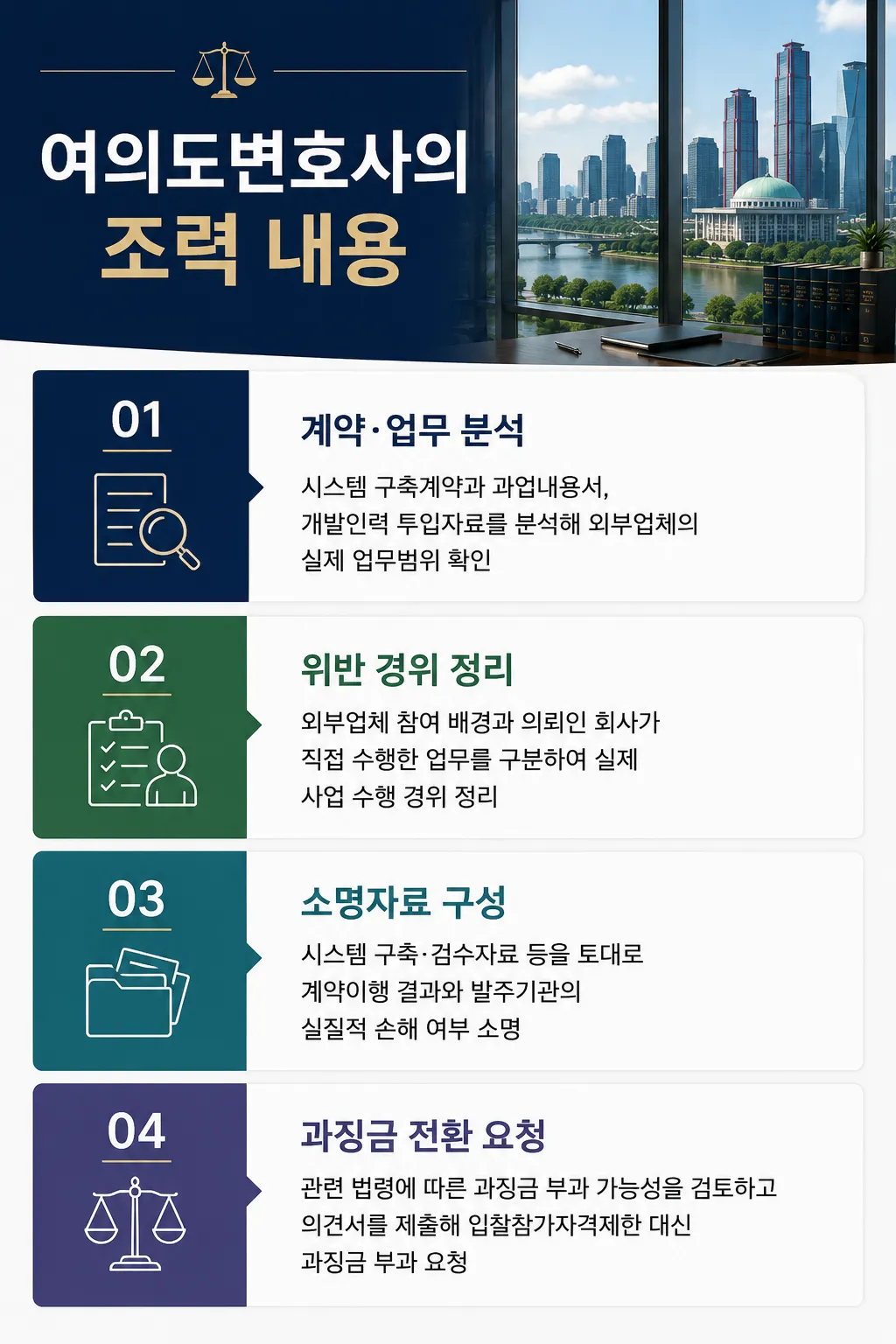 입찰참가자격제한 처분에 대한 여의도법률사무소의 조력