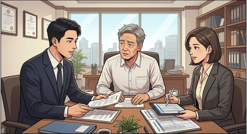 업무상횡령 혐의에서 보관자의 지위와 불법영득의사를 검토하는 이미지