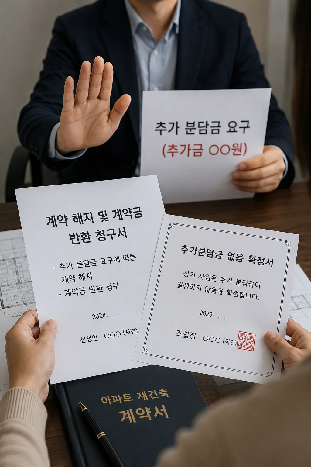 안양부동산변호사ㅣ추가 분담금 요구받은 의뢰인